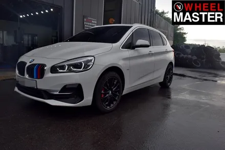 [휠마스터] BMW 218d 검정유광 휠도색 후기 / 일산 휠도색 / 파주,일산