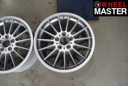 [휠마스터] BMW M3 휠기스복원 및 실버 분체도장 / 일산 휠도색 / 파주,일산