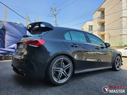 벤츠 A45AMG 19인치 포트홀 사고 역대급 굴절수리 / 벤츠 휠수리 / 파주,일산