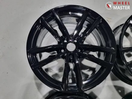 X4 휠도색 / BMW X4 698M 19인치 검정유광 휠도색 / BMW 휠도색 / 파주,일산