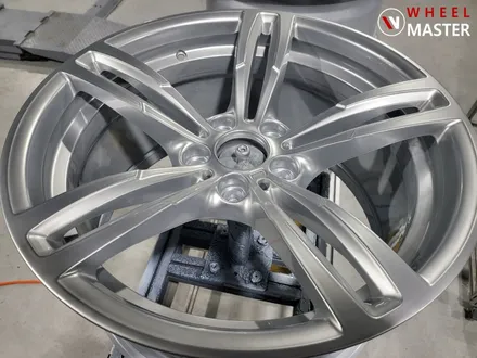 [파주 휠마스터] BMW 430i 437M 정품휠 하이퍼실버 분체도장 / BMW 휠도색 / 파주,일산,고양,김포,의정부,동두천