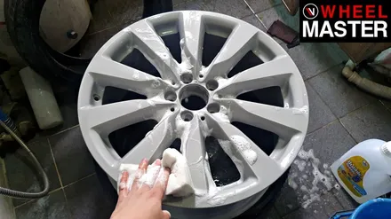 [휠마스터] 휠에 기스가 생긴 벤츠 GLC 350e 차량의 고스트크롬 휠복원 후기 / 일산 휠복원 / 파주,일산