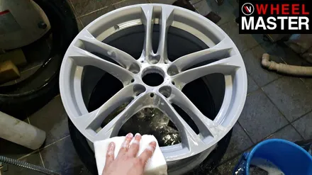 [휠마스터] BMW 520d 휠기스복원 및 블랙유광 분체도장 / 일산 휠복원 / 파주,일산