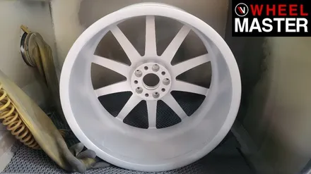 [휠마스터] 벤츠 S63 AMG 휠복원 및 블랙유광 분체도장 / 일산 휠도색 / 파주,일산