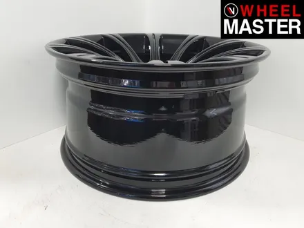 [휠마스터] BMW M5 휠굴절수리 및 블랙유광 휠도색 / 일산 분체도장 / 파주,일산