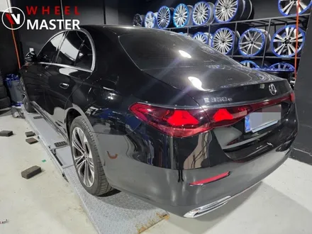 벤츠 신형 E클래스 W214 E350e 주차기스로 인한 다이아컷팅휠복 / 파주,일산