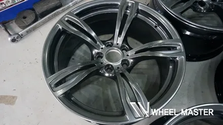 BMW M5 20인치 휠도색 고스트크롬 작업 / 파주,일산