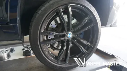 휠마스터 BMW X6M 휠 21인치 검유 휠도색 / 파주,일산