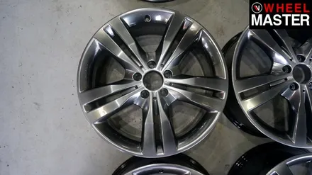 벤츠 ML350 차량의 고스트크롬 휠도색 및 휠복원 후기 / 일산 휠도색 / 파주,일산