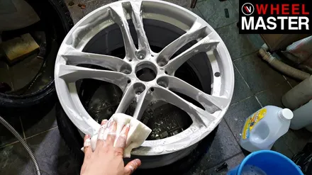 [휠마스터] BMW 520d 휠복원 및 블랙유광 휠도색 후기 /일산 분체도장 / 파주,일산