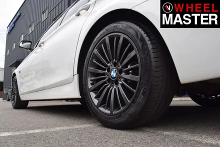 [휠마스터] 사고로 휠에 기스가 생긴 BMW 528i 차량의 휠교체 후기 / 일산 휠복원 / 파주,일산