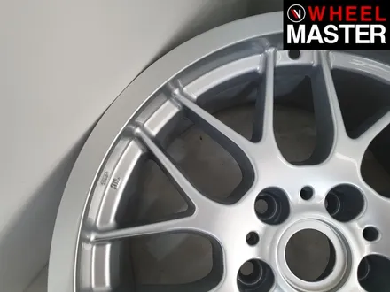 [휠마스터] BMW 530i 휠기스복원 및 실버 분체도장 / BBS 휠복원 / 파주,일산