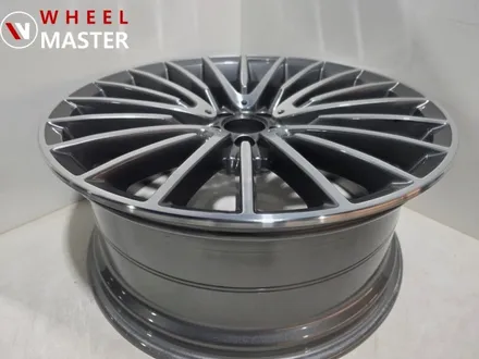 벤츠 W223 S500 AMG 21인치 휠 굴절수리 및 다이아컷팅 휠복원 / 파주,일산