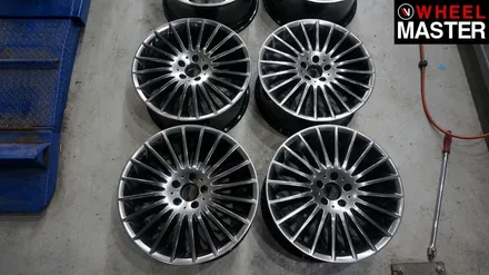 차의 연식은 숫자일뿐..휠도색을 통해 멋을 더한 벤츠 S350 / 일산 휠도색 / 파주,일산