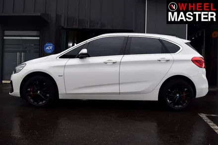 [휠마스터] BMW 218d 검정유광 휠도색 후기 / 일산 휠도색 / 파주,일산