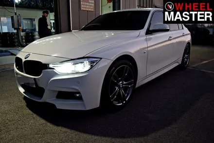 [휠마스터] 사고로 휠을 못쓰게된 BMW 320d의 휠교체 후기 / 일산 휠복원 / 파주,일산