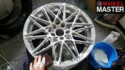 [휠마스터] BMW 420d 휠기스 복원 및 블랙유광 휠도색 후기 / 일산 휠복원 / 파주,일산