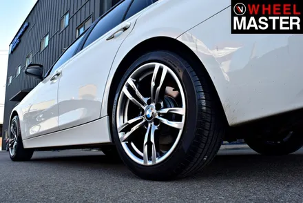 [휠마스터] BBS 카피휠을 장착한 BMW320d 차량의 휠교체 후기 / 일산 휠복원 / 파주,일산
