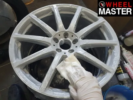 [휠마스터] 벤츠 S63 AMG 휠복원 및 블랙유광 분체도장 / 일산 휠도색 / 파주,일산