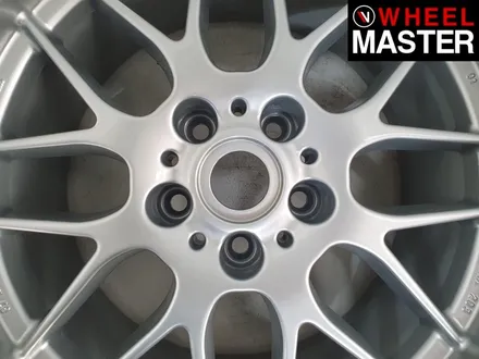 [휠마스터] BMW 530i 휠기스복원 및 실버 분체도장 / BBS 휠복원 / 파주,일산