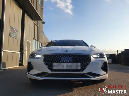 [휠마스터] 제네시스 G70 SSR 18인치 정품휠 1개 고스트크롬 복원 / 제네시스 휠복원 / 파주,일산