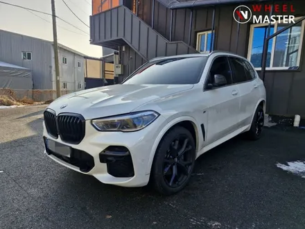 BMW X5 40I  741M 21인치 대리기사 사고로 인한 휠복원도색 / 파주,일산