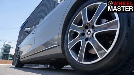 자동차휠복원을 하러 오셨다 휠을 교체한 벤츠 S350 /  일산 휠복원 / 다이아몬드컷팅 휠복원 / 파주,일산