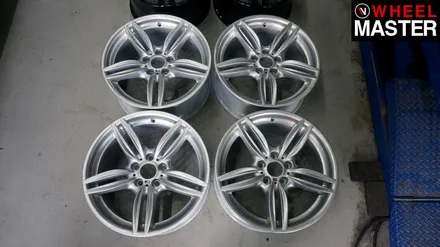 [휠마스터] BMW550i의 휠굴절 수리 및 휠복원 후기 / 일산 휠복원 / 파주,일산