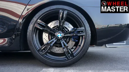 [휠마스터] BMW M5 검정유광 휠복원 및 휠도색 후기 / 일산 휠복원 / 파주,일산