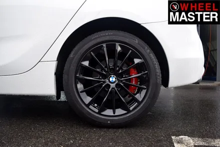 [휠마스터] BMW 218d 검정유광 휠도색 후기 / 일산 휠도색 / 파주,일산