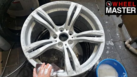 [휠마스터] BMW 520d 휠기스 복원 및 고스트크롬 휠도색 후기 / 일산 휠복원 / 파주,일산