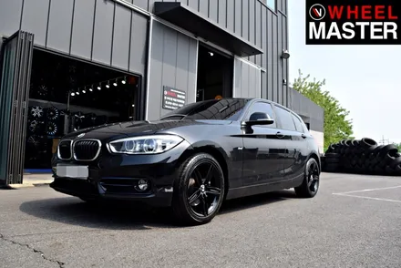 [휠마스터] BMW 118d 블랙유광 휠도색 후기 / 일산 휠복원 / 파주,일산