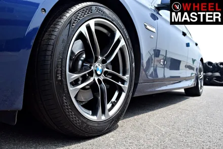 [휠마스터] BMW 528i 고스트크롬 분체도장 휠복원 후기 / 일산 휠복원 / 파주,일산