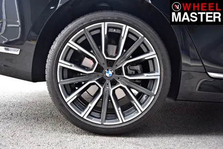 [휠마스터] BMW 740Li 다이아몬드컷팅 휠복원 / 일산 휠복원 / 파주,일산