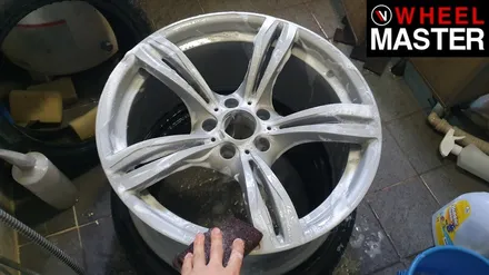 [휠마스터] BMW GT 휠복원 & 블랙유광 분체도장 및 휠굴절수리 후기 / 일산 휠도색 / 파주,일산