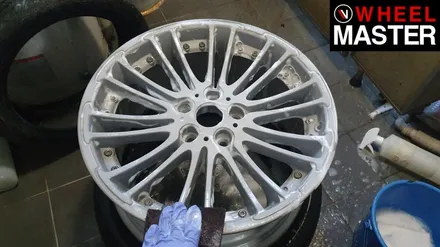[휠마스터] BMW M3 휠복원 및 블랙유광 분체도장 / 일산 휠도색 / 파주,일산