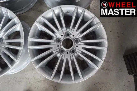 [휠마스터] 휠기스를 깔끔하게 복원한 BMW 520d 차량의 휠복원 후기 / 일산 분체도장 / 파주,일산