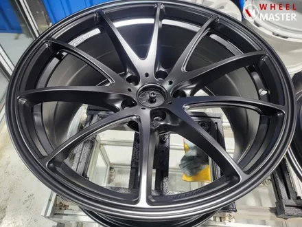 VOLK RAYS G25 M3 옵셋 검정반무광 분체도장 / 파주휠복원 / 파주,일산
