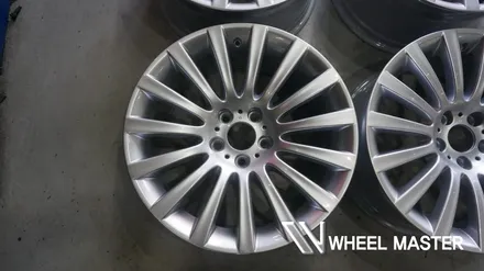 휠도색 더 이상 고민 NO! BMW 740LI 휠 19인치 하이퍼실버도장 / 파주,일산