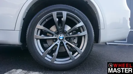 bmw x5 주차기스 일산에서 휠도색 했네요 / 파주,일산
