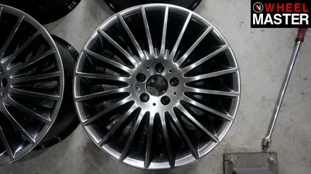 차의 연식은 숫자일뿐..휠도색을 통해 멋을 더한 벤츠 S350 / 일산 휠도색 / 파주,일산