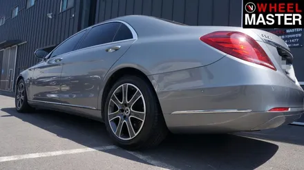 자동차휠복원을 하러 오셨다 휠을 교체한 벤츠 S350 /  일산 휠복원 / 다이아몬드컷팅 휠복원 / 파주,일산