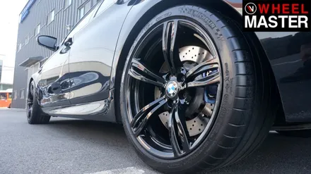 [휠마스터] BMW M5 검정유광 휠복원 및 휠도색 후기 / 일산 휠복원 / 파주,일산
