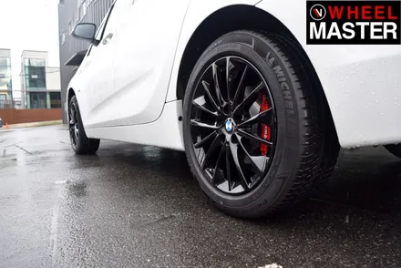 [휠마스터] BMW 218d 검정유광 휠도색 후기 / 일산 휠도색 / 파주,일산