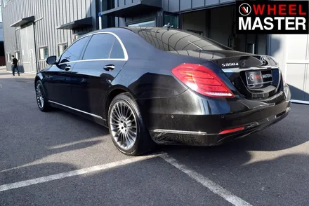 [휠마스터] 상처나고 굴절이 생긴 휠을 교체한 벤츠 S350 / 일산 휠복원 / 파주,일산