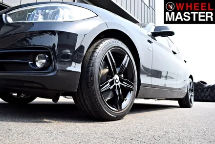 [휠마스터] BMW 118d 블랙유광 휠도색 후기 / 일산 휠복원 / 파주,일산
