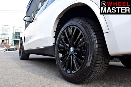 [휠마스터] BMW X5 블랙유광 분체도장 후기 / 일산 휠복원 / 파주,일산