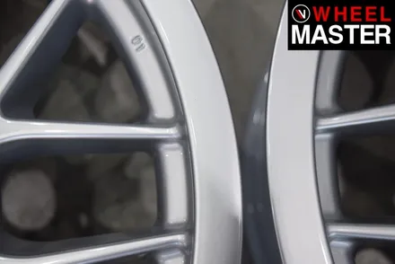 [휠마스터] BMW 530i 휠기스복원 및 실버 분체도장 / BBS 휠복원 / 파주,일산