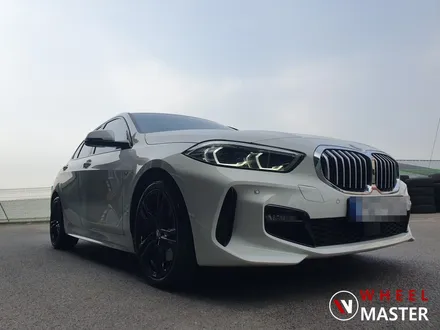 [휠마스터] BMW 120I 18인치 검정유광 분체도장 / BMW 분체도장 / 파주,일산
