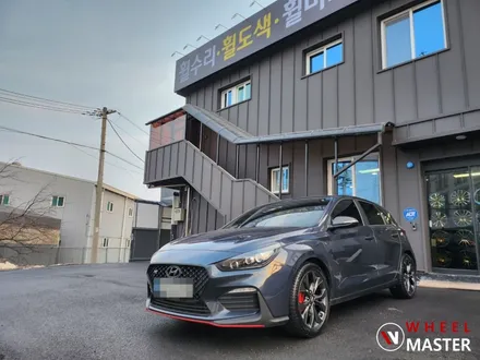 I30 18인치 사고로 인한 휠복원 검메탈 재도장 작업 / 일산 휠도색 / 파주,일산